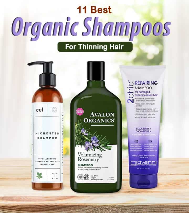 Best Organic Shampoos For Thinning Hair