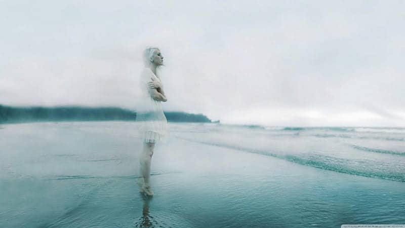 HD wallpaper roaming spirit spirit fantasy female water ghost transparent white woman