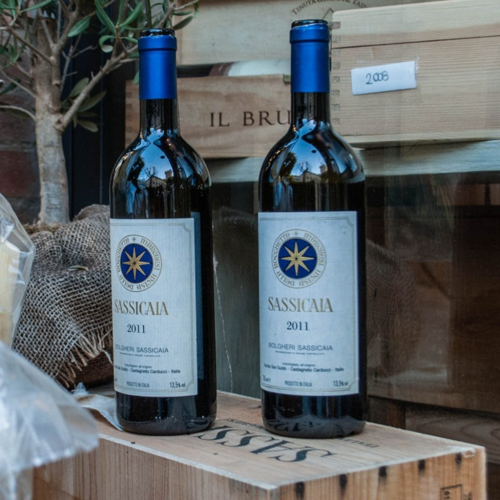 Sassicaia wines Tuscany