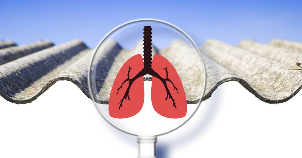 asbestos in lungs