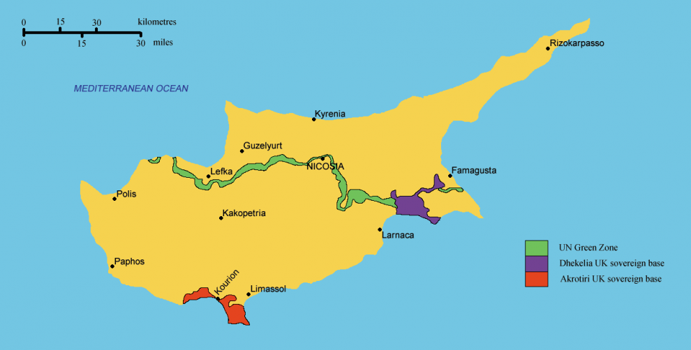cyprus map basicpng