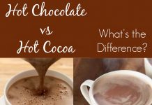 Hot Chocolate vs Hot Cocoa
