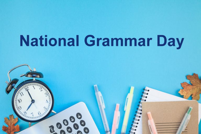 What Is National Grammar Day?