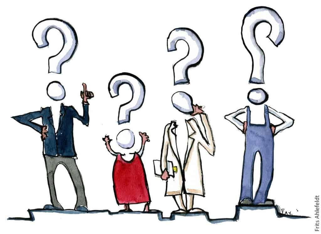 reportage question mark people illustration frits ahlefeldt@x